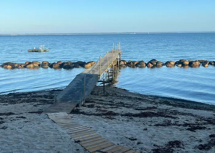 Log With Sea View At Bro Prázdninový dům Brenderup